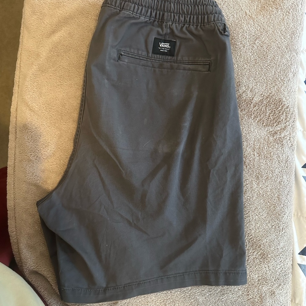 Vans Charcoal Gray Relaxed Shorts